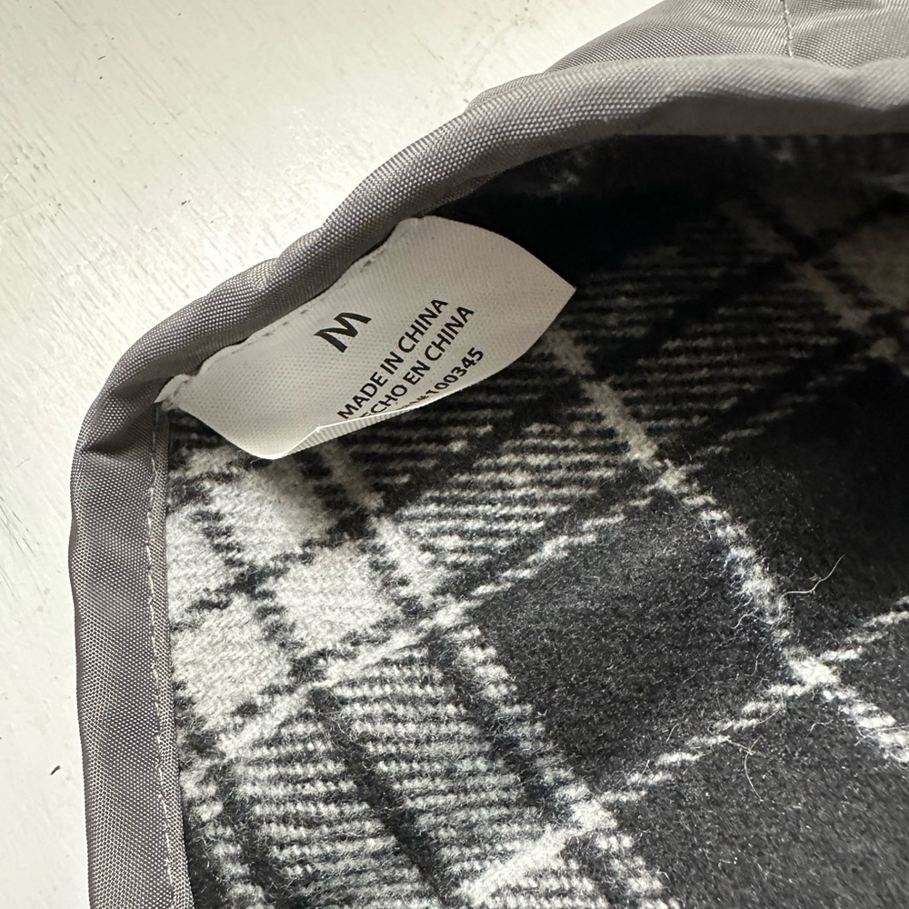 Quilted Gray Dog Jacket - Picture 3 of 10